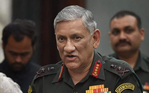 Army Chief General Bipin Rawat (File | PTI)