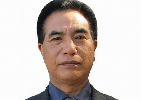 Retired IPS officer Lalduhoma. | Express Photo Services