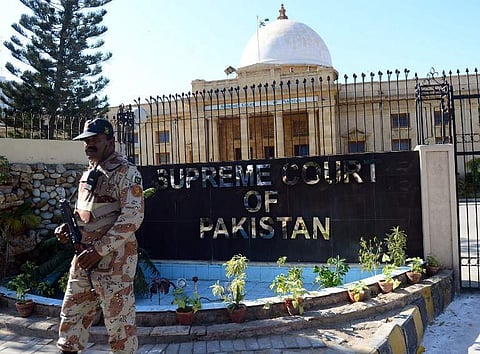 Pakistan Supreme Court building in Karachi (File Photo| AFP)