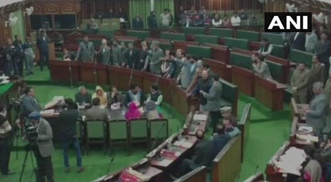 Sunjuwan terror attack: National Conference MLA raises pro-Pakistan slogans in Jammu and Kashmir Assembly, Farooq Abdullah disowns his remarks