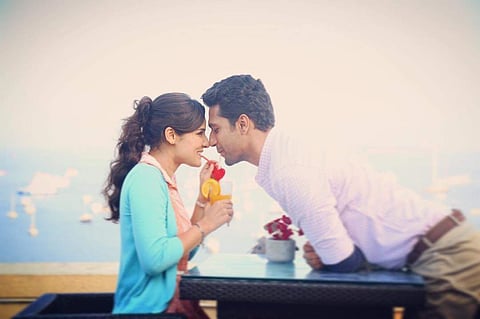 Angira Dhar and Vicky Kaushal in 'Love Per Square Foot'. (Twitter Photo)