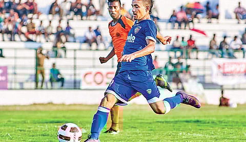 Aman Chetri was one of the stars of Nicolai Adam’s U-17 World Cup bound team before injury forced him out of the tournament