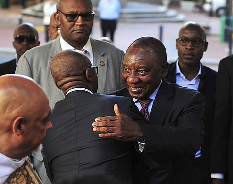 South African Deputy President and African National Congress party President Cyril Ramaphosa | AP