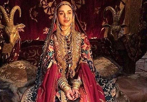 Aditi Rao Hydari as Mehrunisa, Khilji's wife in Padmaavat | Instagram Photo