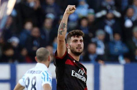 AC Milan's Patrick Cutrone | AP