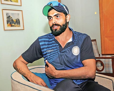 Ravindra Jadeja scored his second List A ton, against Jharkhand. (EPS | Sayantan Ghosh)