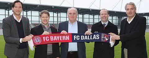Bayern Munich say twinning with Dallas is to help both clubs develop players and coaching methods. (Photo | Bayern Munich Twitter)