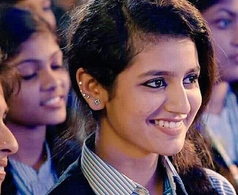 Priya Prakash Varrier has become an Internet sensation with her expressions | Twitter Photo