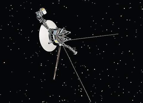 NASA’s Voyager 1, which took the famous picture of the Earth, against a backdrop of stars | NASA/JPL-Caltech