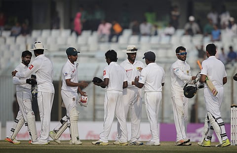 The Chittagong Test saw batsmen plunder more than 1,500 runs, with Sri Lanka declaring at a colossal 713 for nine in their first and only innings. | AP