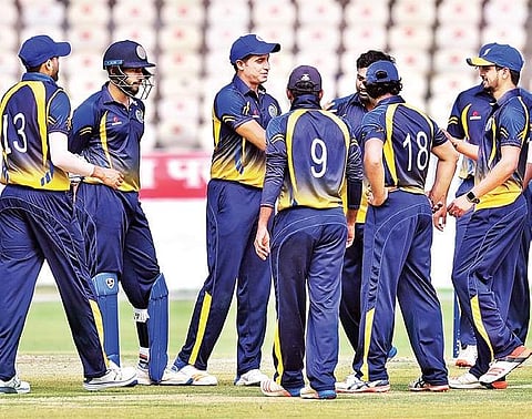 Hyderabad topped Group D with five wins from six matches | Express