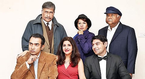 The cast of Dial M for Murder