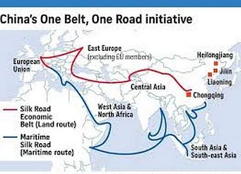 OBOR also known as the Belt and Road Initiative (BRI) is failing to gain any traction in Europe, according to Sheikh. | ANI