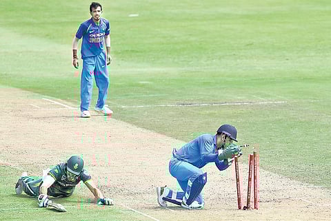 MS Dhoni’s keeping technique had produced results in South Africa (File | BCCI)
