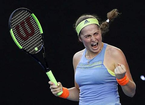 Latvia tennis star Jelena Ostapenko (File | AP)