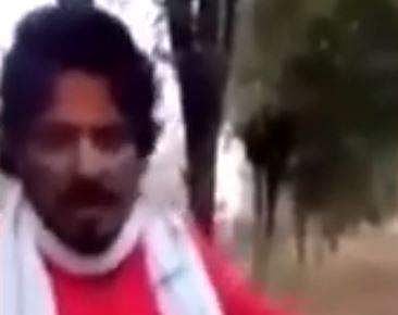 On December 6 last year, 36-year-old Regar first hacked Afrazul and then burnt him to death in Rajsamand. He recorded the entire act with the help of another person. | Youtube Screengrab