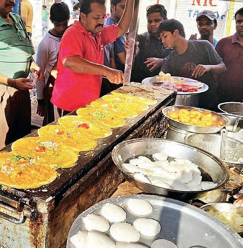 Dosas from  the Streets