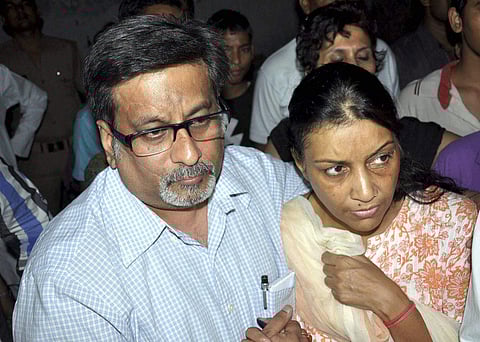 The Allahabad High Court had acquitted Nupur Talwar and Rajesh Talwar in the Aarushi murder case. (Photo | PTI)
