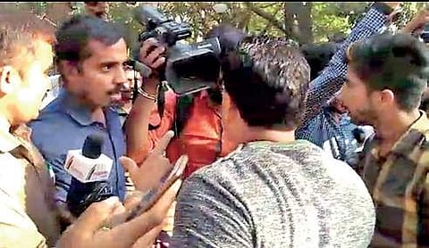 Did police not treat Karnataka Congress MLA's son like an ordinary accused?