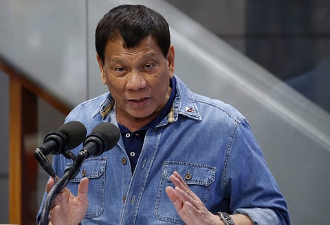 File: Philippines leader Rodrigo Duterte | AP