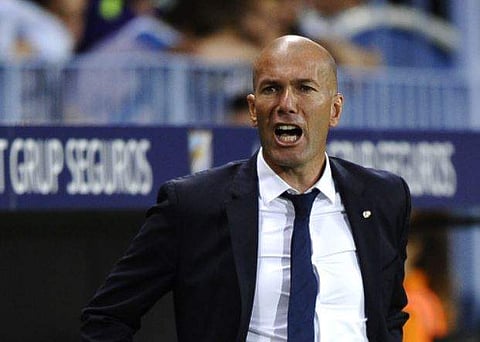 Real Madrid manager Zinedine Zidane | AP