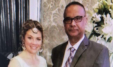 Khalistani terrorist Jaspal Atwal posed with Canadian Prime Minister Justin Trudeau’s wife Sophie Trudeau at an event in Mumbai. (ANI)