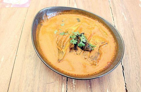 Go Gaga over juicy prawns and bibinca