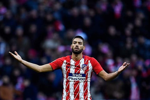 Atletico Madrid winger Yannick Carrasco | AFP