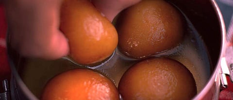 A screengrab from Gulabjaam trailer.