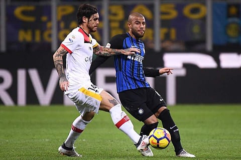Inter Milan forward Rafinha Alcantara | AFP