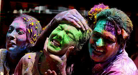 Splash of colour: The festival of Holi (D Sampath Kumar | EPS)