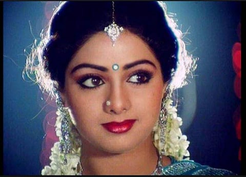 Sridevi, queen of expressions with eyes that could kill, an actor beyond excellence and the one responsible for making humble sari a fashion statement, sexy yet elegant is no more. (Photo: YouTube)