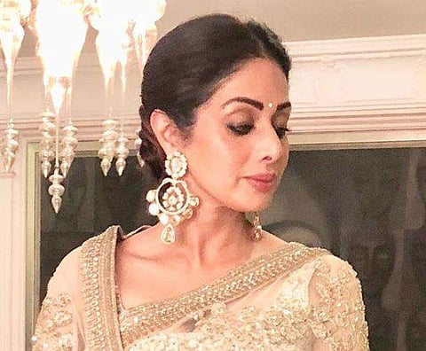 Sridevi. (Photo | Instagram)