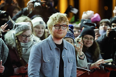 Singer Ed Sheeran at the International Film Festival Berlin | AP