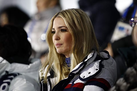 Ivanka Trump, daughter of U.S. President Donald Trump, watches the closing ceremony of the 2018 Winter Olympics in South Korea | AP