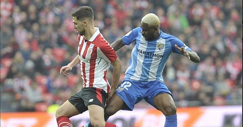 Athletic Bilbao beat bottom-placed Malaga 2-1 (Twitter/Málaga CF English)