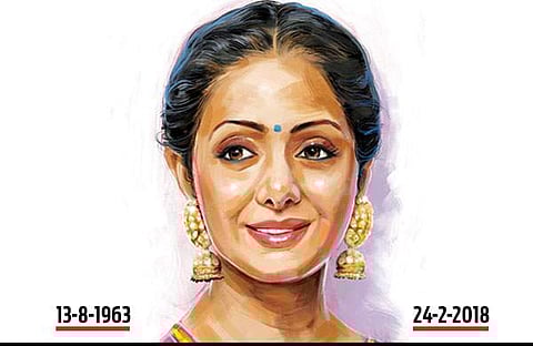 Sridevi | Illustration: Amit Bandre