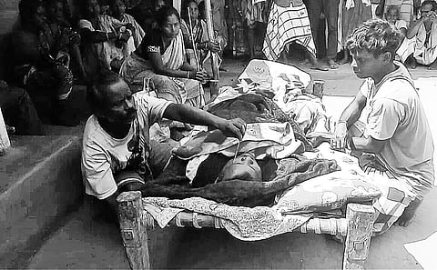 The tantrik trying to bring Murmu back to life | EXPRESS