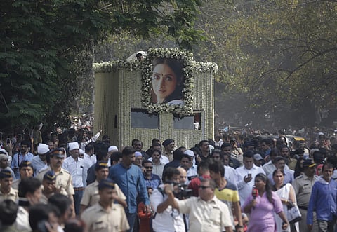 Sridevi death anniversary: This is how fans bid farewell to the veteran actress ahead of her final journey