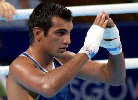 Boxer Mandeep Jangra (File | PTI)