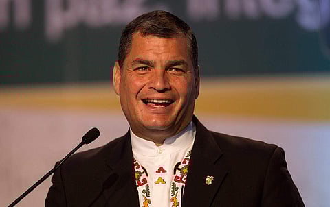 Ecuador's former president Rafael Correa (File | AP)