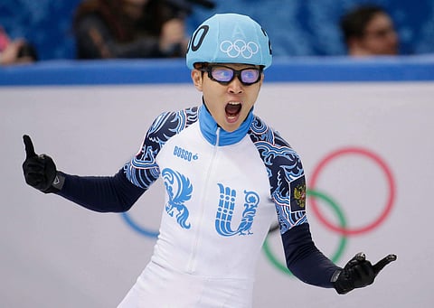 Speed skater Victor (File | AP)