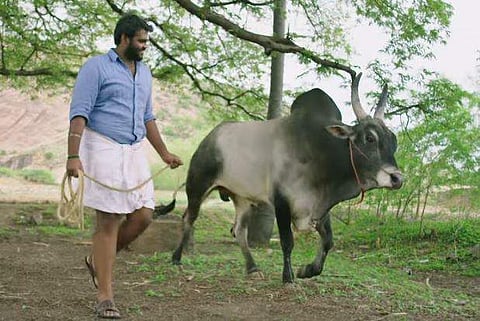 A screengrab from the trailer of Madura Veeran.