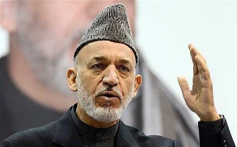 Former Afghanistan President Hamid Karzai (File photo)