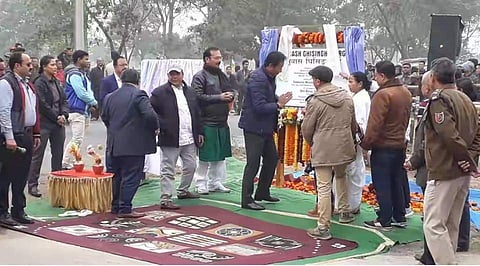 Mamata Banerjee visits Darjeeling after eight months, honours Subhash Ghising with road