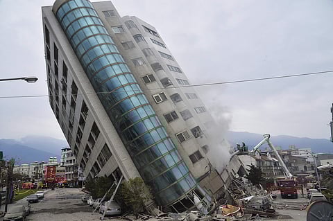 Earthquake hit Taiwan