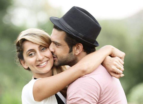 Actor Karan Kundra and girlfriend VJ Anusha (Twitter | @VJAnusha)