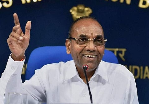 Union Heavy Industries Minister Anant Geete (File Photo | PTI)