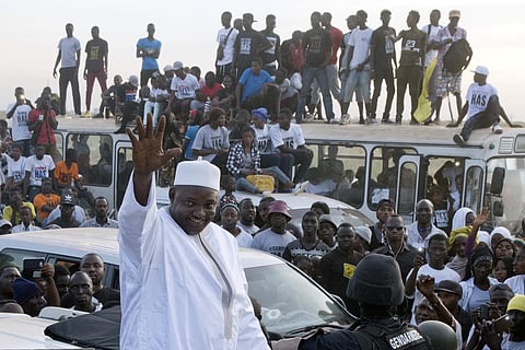 Gambia President Adama Barrow (File | AP)