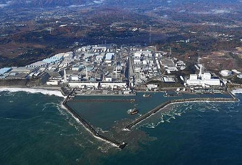 This aerial photo shows Fukushima nuclear power plant in following a strong earthquake hit off the coast of Fukushima. (File | AP)